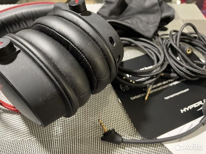Игровые наушники HyperX cloud alpha