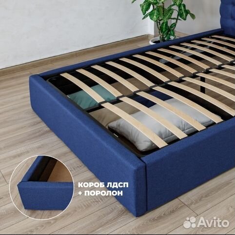 Кровать двуспальная 160х200 с подъемным механизмом