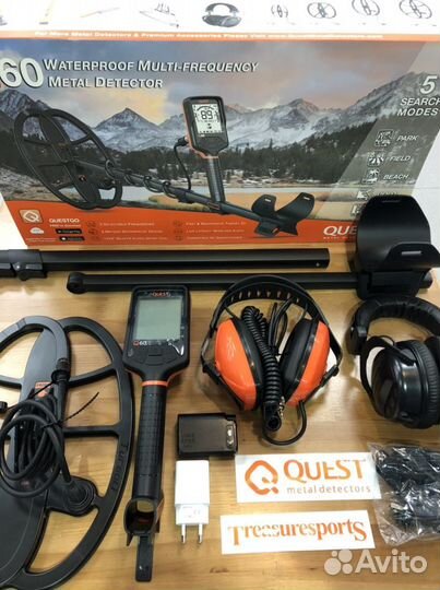 Металлоискатель Quest Q60 (США)