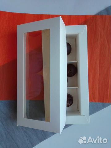 Коробочка на три конфеты