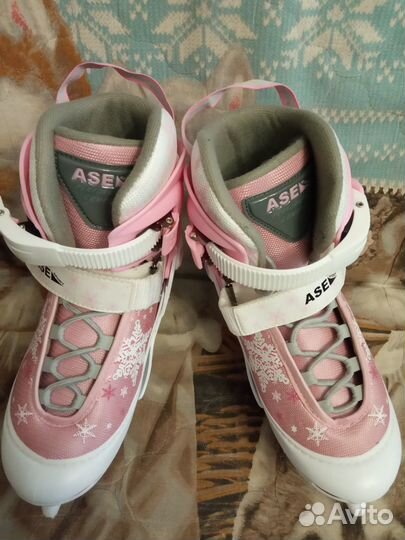 Коньки детские раздвижные 34 37