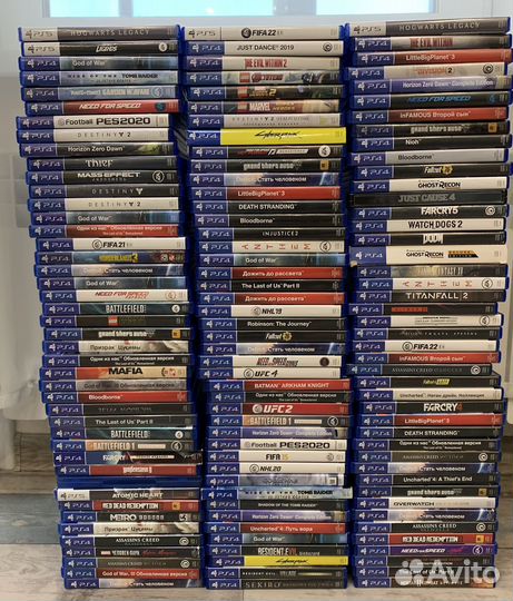 Диски PS4/PS5