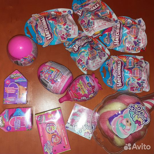 Игрушки-сюрпризы Hatchimals, Candylocks, Пушистики
