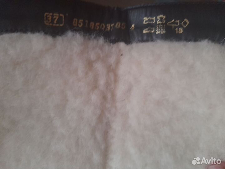 Сапоги зимние женские 37