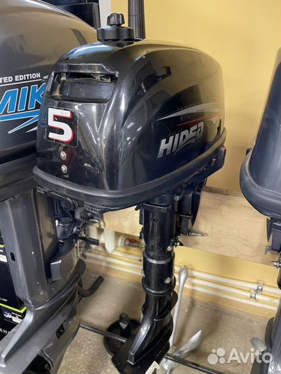Лодочный мотор Hidea мощностью 5 л.с. ценится поку