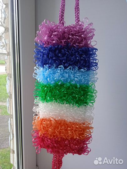 Мочалка ручной работы