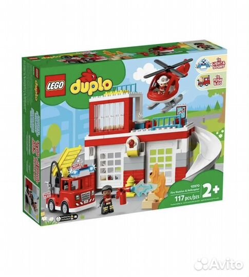 Lego duplo пожарная станция