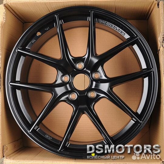 Диски SL547 7.5/17 5x100 ET38 d73.1 full matt blac