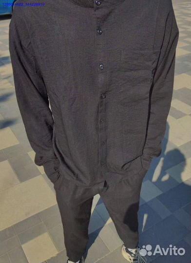 Льняной костюм (Арт.86615)