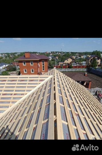 Крыша кровельные работы