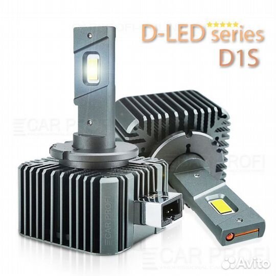 Светодиодные лампы LED D1S 50W 6000Lm 2шт