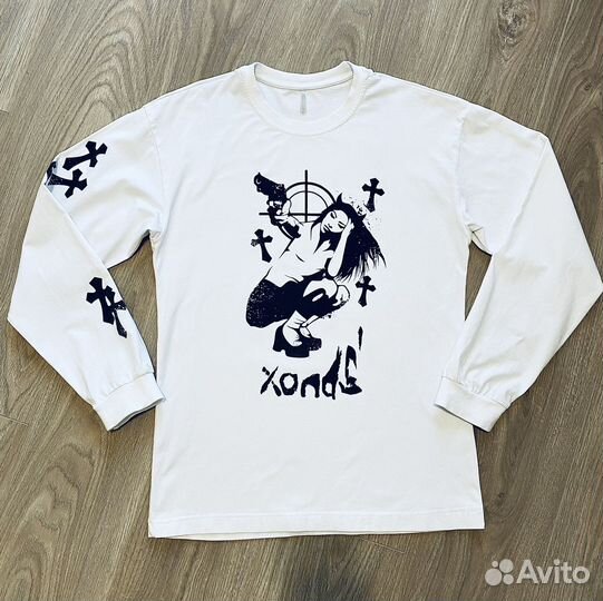 Лонгслив xonas. Футболка с длинными рукавами