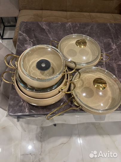 Набор посуды кастрюли сковородки
