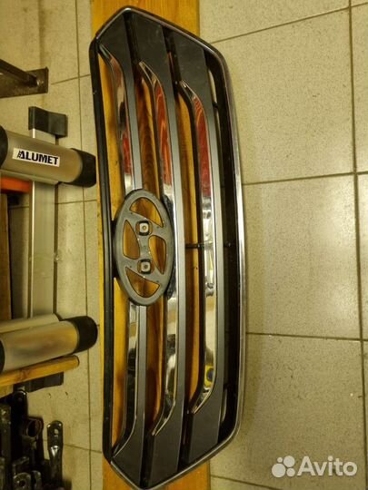 Решётка радиатора hyundai santa fe 3 DM