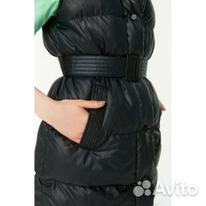 Жилет Trendyol с ремнем на талии, черный