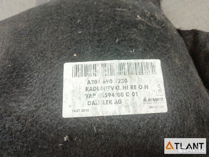 Подкрылок задний правый mercedes-benz C-class