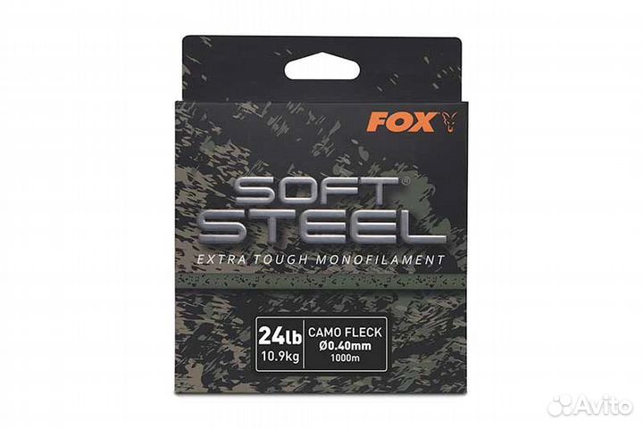 Леска Fox Soft Steel Fleck Camo (0.30, 0.35 и 0.40