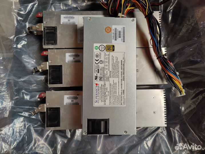 Серверные supermicro ablecom PWS-351-1H и SP302-TS