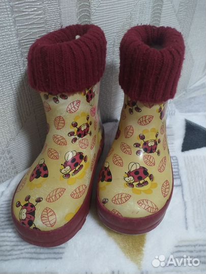 Резиновые сапоги