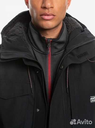 Парка Quicksilver Ferris S,M,L черная