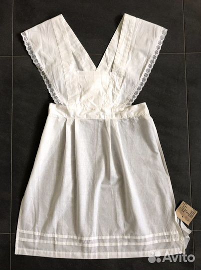 Белый школьный фартук СССР