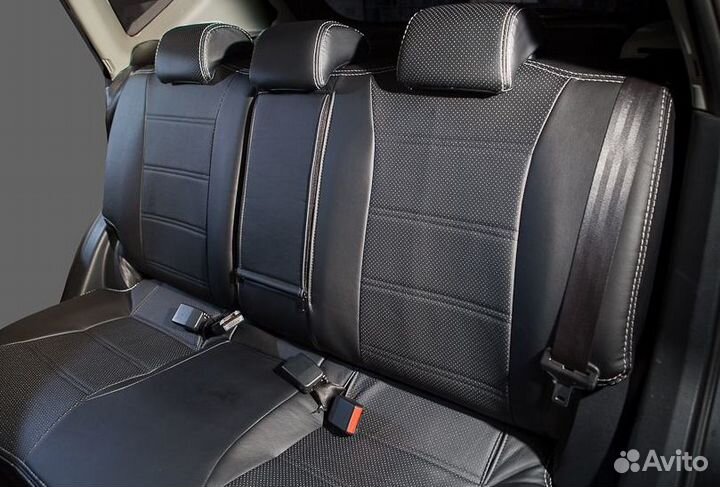 Авточехлы из экокожи для Nissan Qashqai 2006-2013