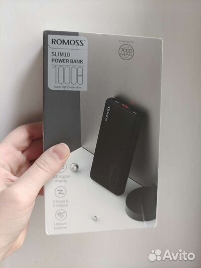 Powerbank romoss и кабель быстрой зарядки