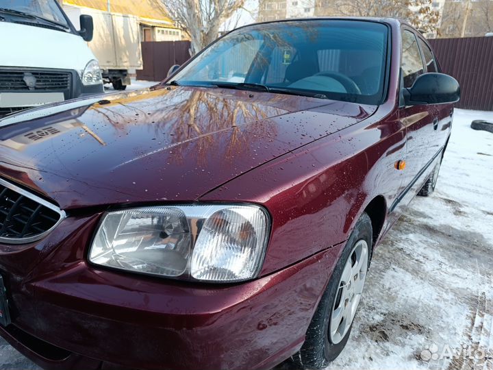 Hyundai Accent 1.5 МТ, 2007, 191 580 км