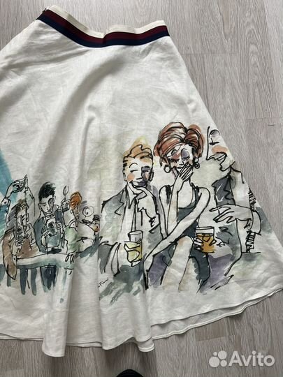 Костюм льняной