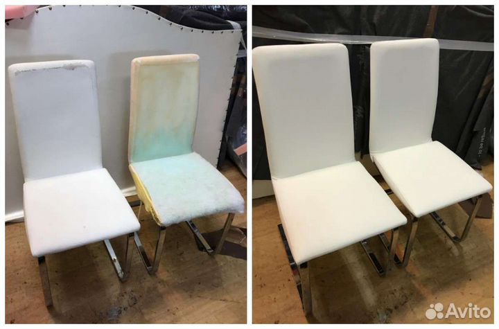 Перетяжка мелкой мягкой мебели, ремонт, обивка