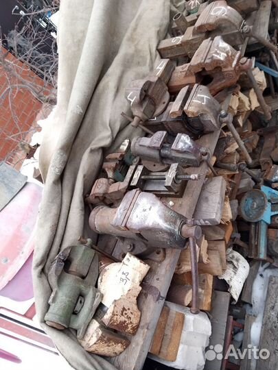 Тисы, тиски, запчасти от тисов