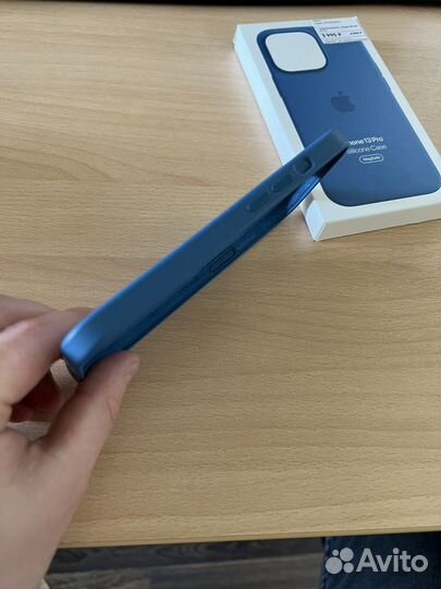 Оригинальный чехол Apple для iPhone 13 Pro (синий)