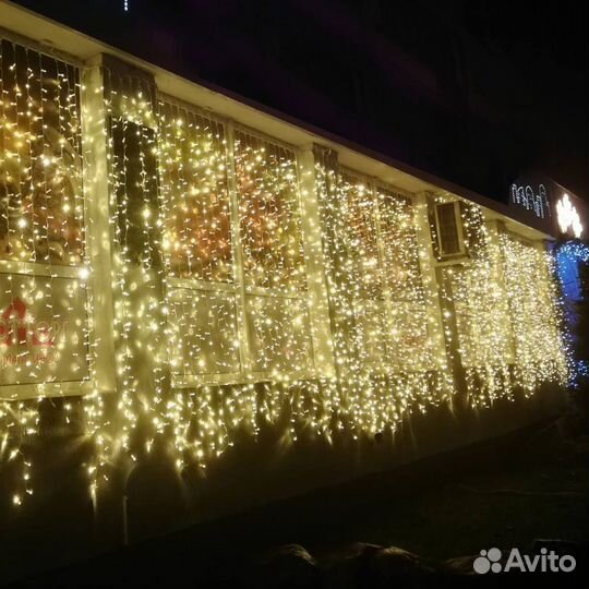 Ремонт и обслуживание уличных гирлянд