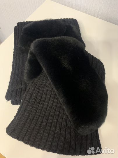 Женская шапка и шары