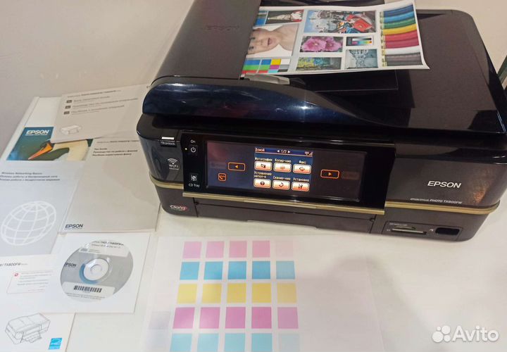 Мфу Epson TX800FW 6-ти цвет. С WiFi