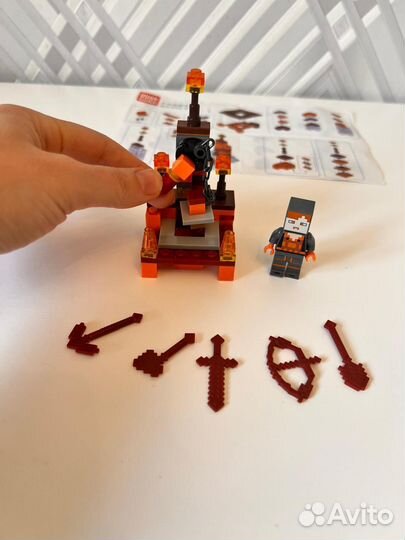 Копия Лего Майнкрафт колодец