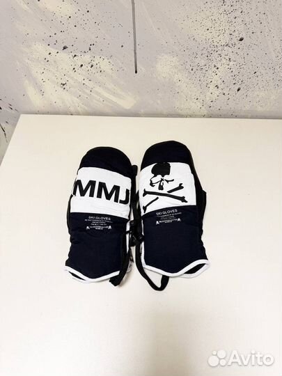 Варежки Mastermind Black-White Logo Оригинал