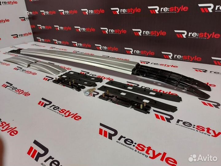 Рейлинги Mitsubishi Outlander с13г Серебро R2049