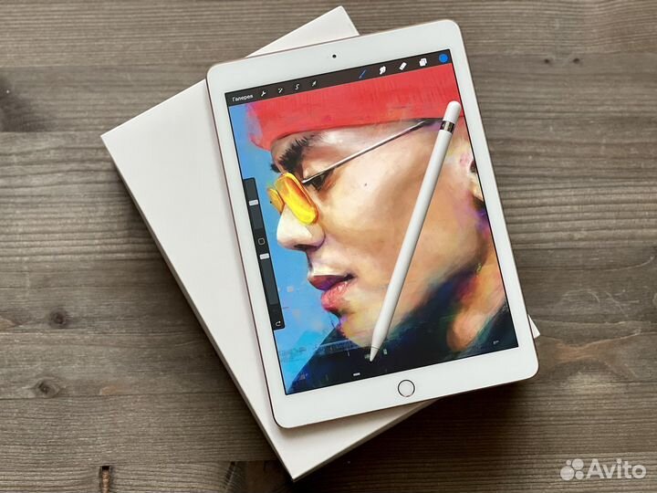 iPad 6 2018 + Pencil + Procreate Ростест