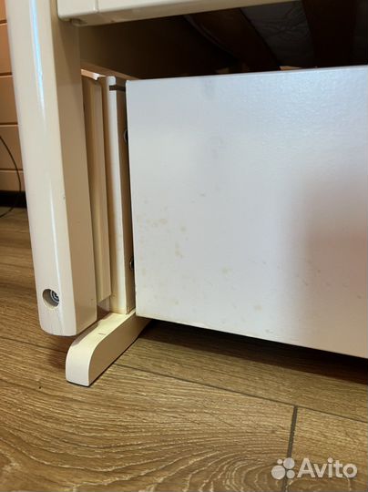 Комплект детская кроватка с маятником, матрас, кпб