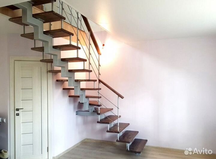 Лестница в стиле лофт