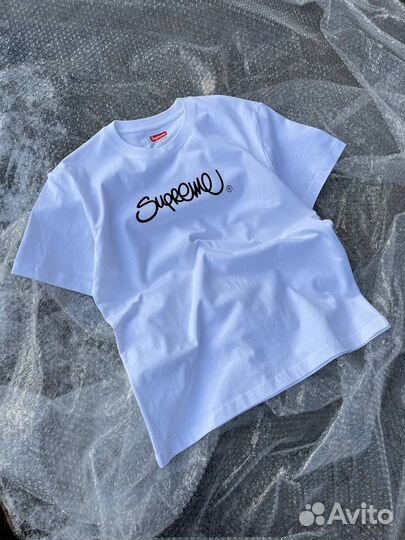 Футболка Supreme белая арт:512