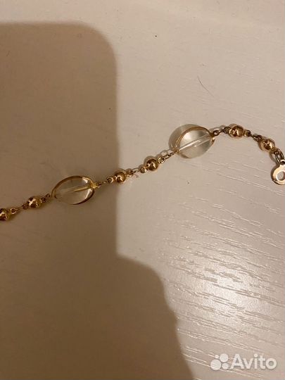 Позолоченный браслет