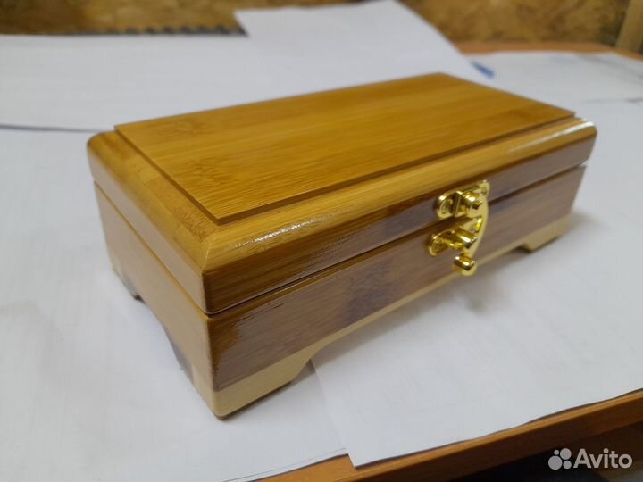 Купюрница из паркетного бамбука