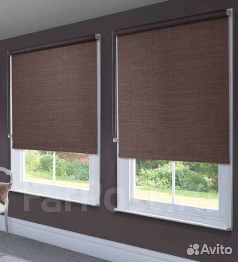 Рулонные шторы, жалюзи