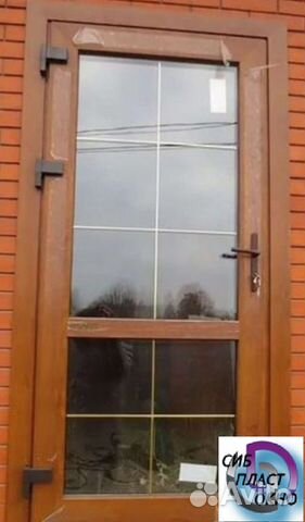 Дверь пвх ламинация золотой дуб