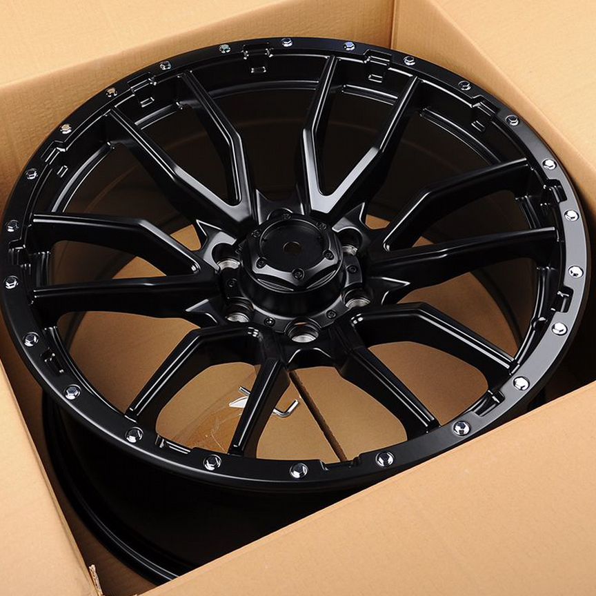 Диски KoKo Kuture YF6098 9x20/5x108 D65.1 ET35 Matt Black литой