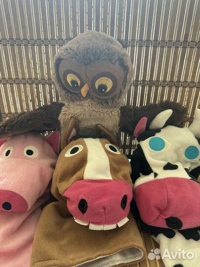 Игрушка на руку Сова Икея