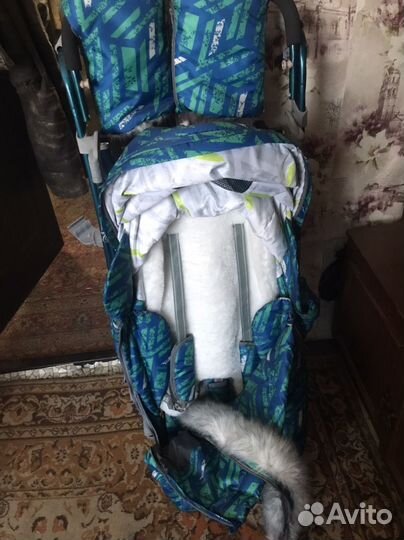 Детские санки коляска nika kids