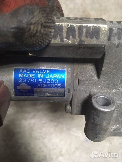 Клапан холостого хода nissan bluebird